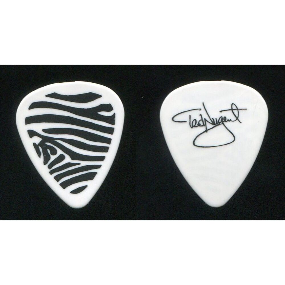 Vintage 1988 Ted Nugent Concert Tour Signature Guitar Pick